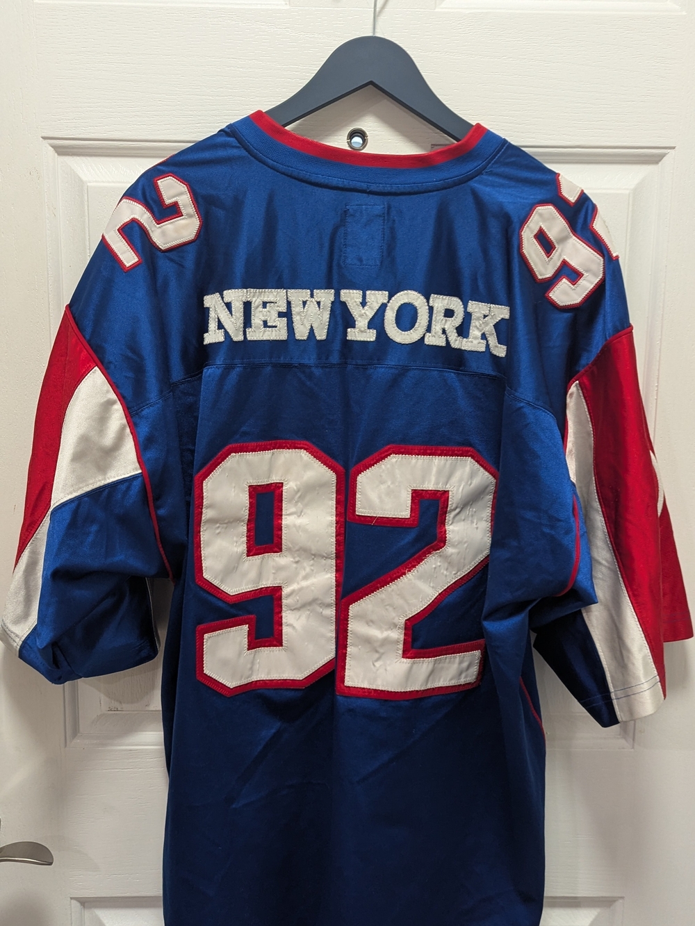 Vintage 5Bac New York Giants #92 Stitched Football Jersey XL - Picture 5 of 5